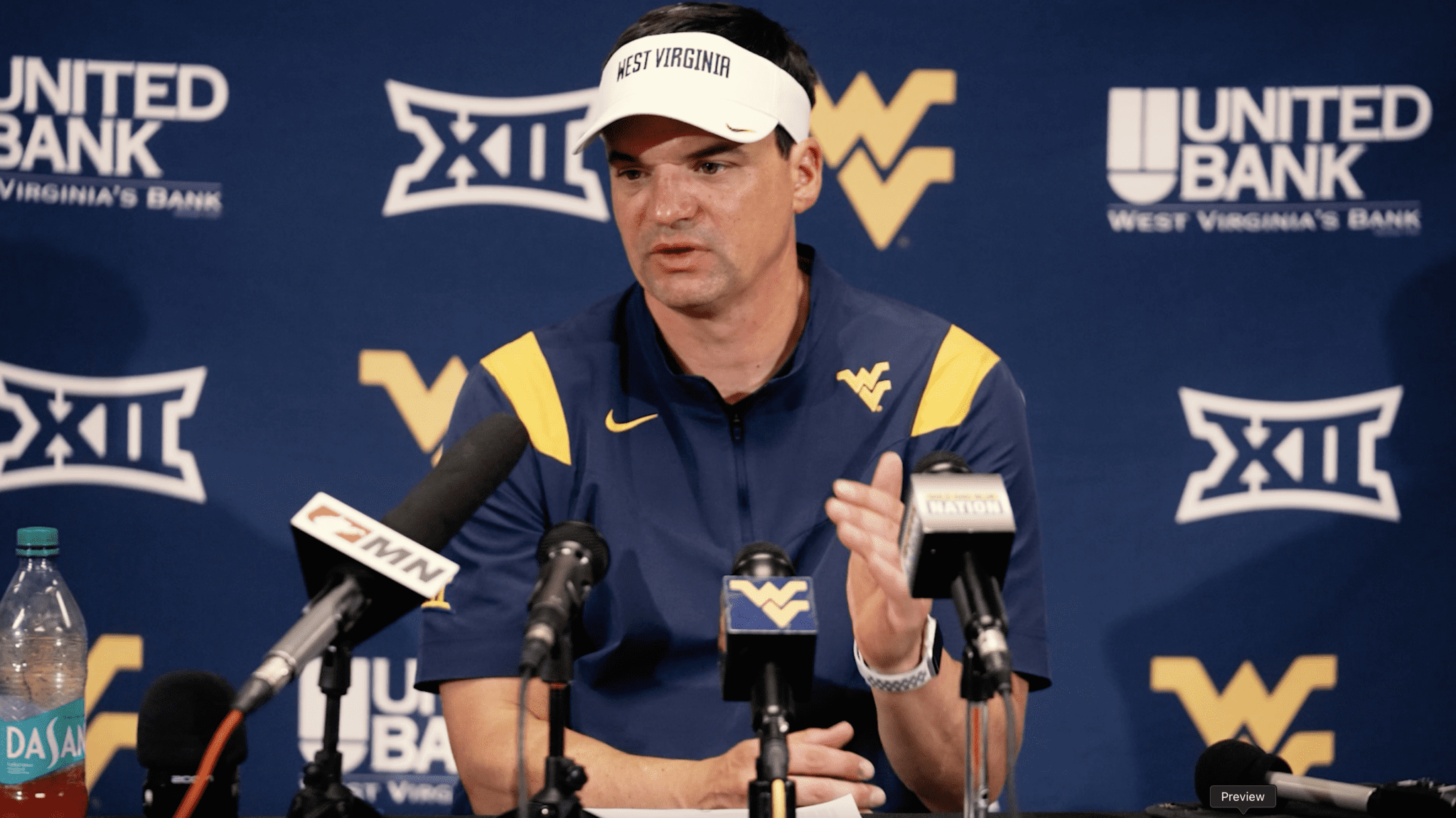 WVU Football HC Neal Brown